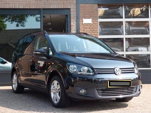 Volkswagen Touran 1.2 TSI 77KW BMT 7P 2012 Zwart, Auto's, Volkswagen, Particulier, Touran, Airbags, Bluetooth, Centrale vergrendeling