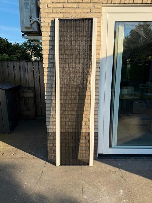Hor - hordeur - Unilux plissefit easy 110,5 cm x 224 cm, Doe-het-zelf en Verbouw, Deuren en Horren, Zo goed als nieuw, Hordeur