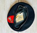 Baret Korps Mariniers met oud ongepoetste messing Anker, Verzenden, Marine, Nederland, Helm of Baret