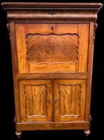 Antieke Hollandse Mahonie Secretaire, Antiek en Kunst, Antiek | Meubels | Kasten, Ophalen