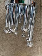 Sciolari Italy design plafondlamp met 8 kopspiegellampen, Gebruikt, Onbekend, Ophalen of Verzenden, Onbekend