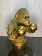 Gorilla Rocky. afm 36/28/26 cm. kl goud, Ophalen of Verzenden, Nieuw