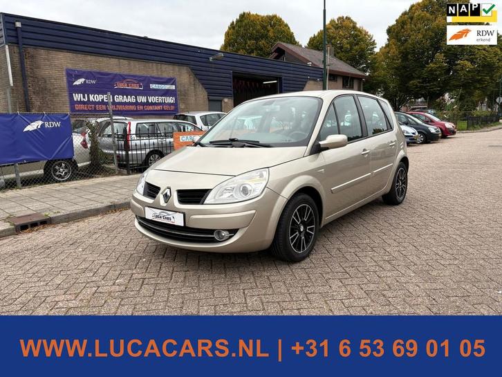 Renault Scénic 1.6-16V Business Line 2X SLEUTEL + TREKHAAK, Auto's, Renault, Bedrijf, Te koop, Scénic, ABS, Airbags, Airconditioning