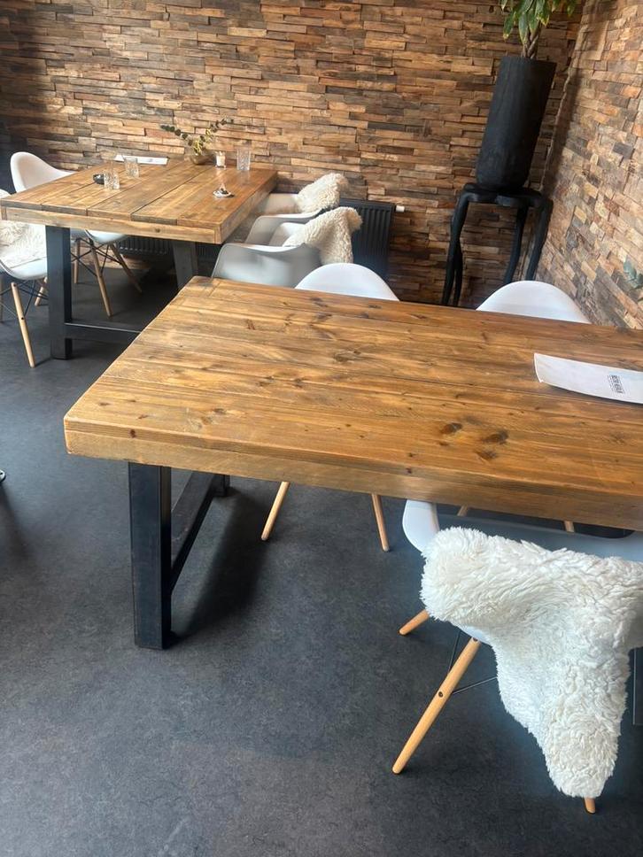 Fraaie grote tafels, 3 stuks, Huis en Inrichting, Tafels | Eettafels, Zo goed als nieuw, 50 tot 100 cm, 200 cm of meer, Rechthoekig