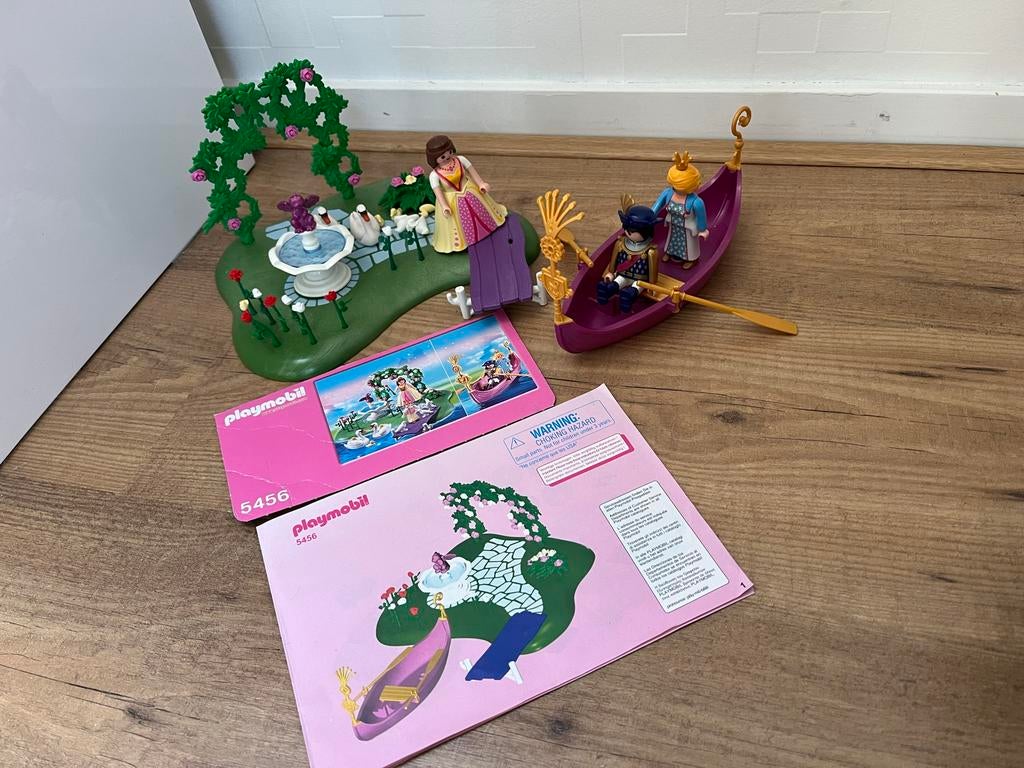 Playmobil 5456 Prinsesseneiland met Gondel, Ophalen of Verzenden, Gebruikt, Complete set