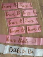 Bruiloft Accessoires - Team Bride, Kleding | Dames, Ophalen of Verzenden, Nieuw, Huwelijk, Accessoires