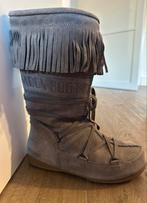 Moon Boot Suède Bruin - Gedragen, Kleding | Dames, Schoenen, Ophalen of Verzenden, Zo goed als nieuw, Bruin