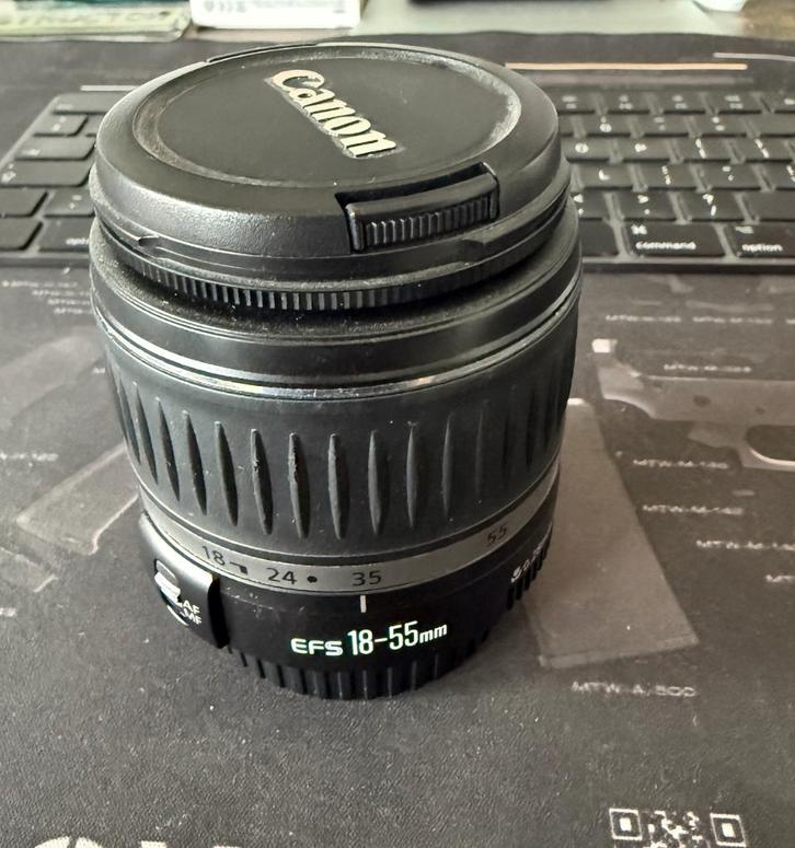 Canon EF-S 18-55mm iS STM F/3.5-5.6, Audio, Tv en Foto, Fotografie | Lenzen en Objectieven, Zo goed als nieuw, Standaardlens, Ophalen