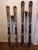 Te Koop dames en heren ski's, Ophalen, 140 tot 160 cm, Gebruikt, Carve