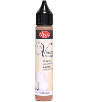 Viva Decor Venezia Lasur Hellbraun flesje 28 ml beschikbaar voor biedingen