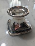Verzilverde kaarsenhouder, Antiek en Kunst, Antiek | Goud en Zilver, Ophalen of Verzenden