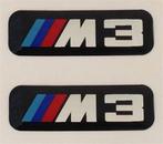 BMW M3 3D doming sticker set #5, Auto diversen, Autostickers, Verzenden