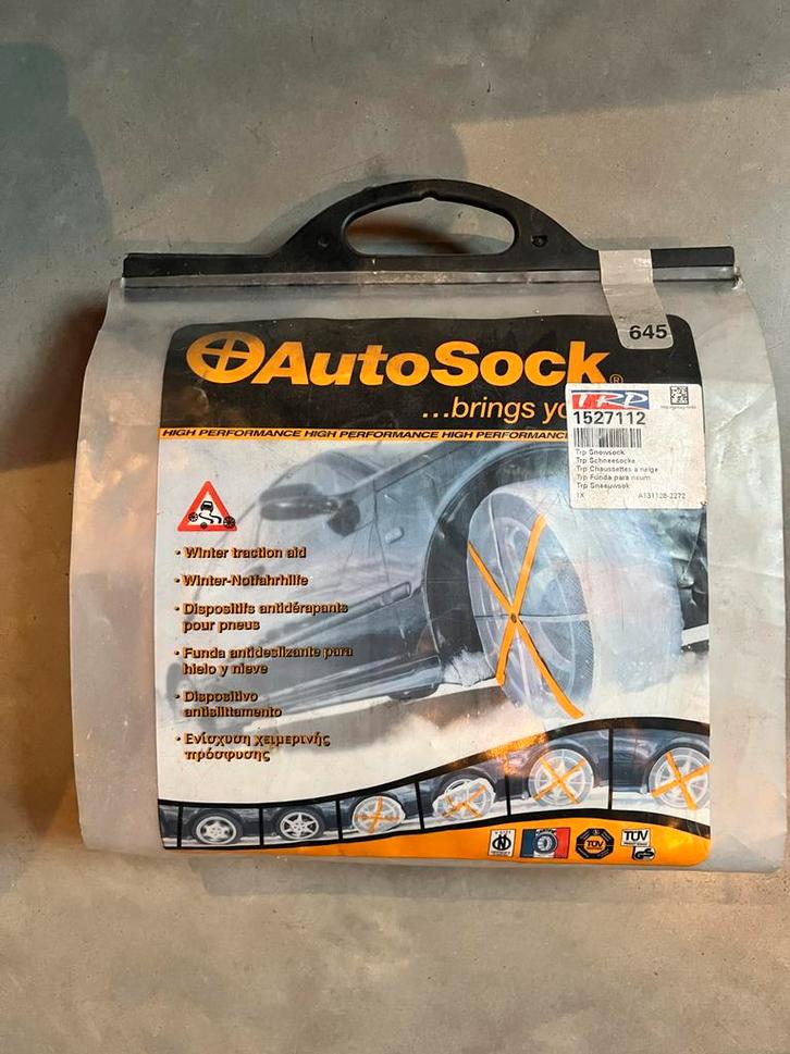 AutoSock Sneeuwkettingen 645, Auto diversen, Sneeuwkettingen, Nieuw, Ophalen of Verzenden