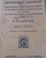 Het geschreven en gesproken Fransch, Antiek en Kunst, Ophalen of Verzenden, F.X. Arnaux