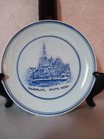 Wandbord Maassluis Schoonhoven 18cm doorsnede, Ophalen of Verzenden