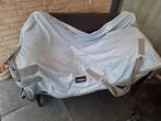 Vliegendeken licht blauw met hals, Ophalen of Verzenden, Zo goed als nieuw