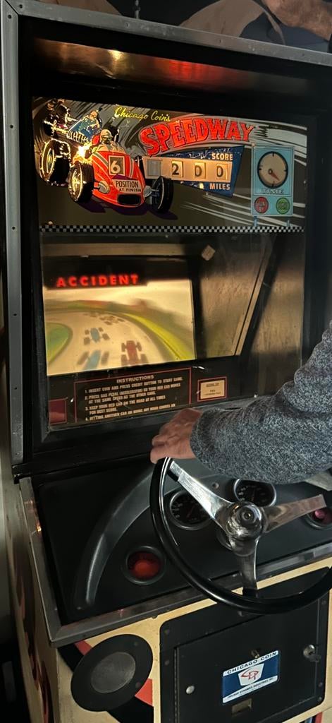 Speedway 1969 autorace game, Ophalen, Gebruikt