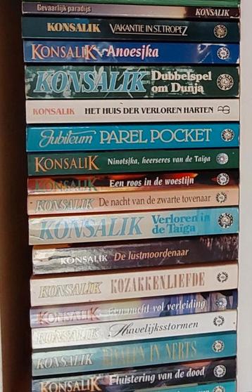 Konsalik Boeken  paperback en pocket beschikbaar voor biedingen