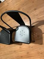 2 Zwarte Café Stoelen - Zo Goed Als Nieuw, Ophalen, Twee, Zwart, Zo goed als nieuw