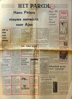 Krant Het Parool- 25 juli 1972 - André van Duin, Verzamelen, Verzenden, 1960 tot 1980, Nederland, Krant