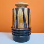 retro vintage keramische vaas VEB Haldensleben Germany 70s, Overige kleuren, Aardewerk of Porselein, Ophalen of Verzenden, Zo goed als nieuw