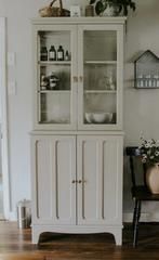 Gezocht, Ikea Lommarp Vitrine kast beige !!, Ophalen, Met deur(en), 50 tot 100 cm, Zo goed als nieuw