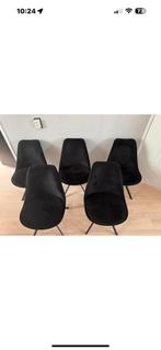 5 eetkamer stoelen velvet, Huis en Inrichting, Stoelen, Ophalen