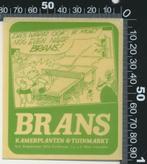 Sticker: Brans Kamerplanten en Tuinmarkt - Eindhoven (2 - De, Verzamelen, Stickers, Ophalen of Verzenden