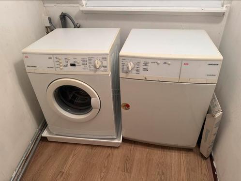 AEG Wasmachine en AEG condensdroger, Witgoed en Apparatuur, Wasmachines, Gebruikt, Voorlader, 6 tot 8 kg, 1200 tot 1600 toeren