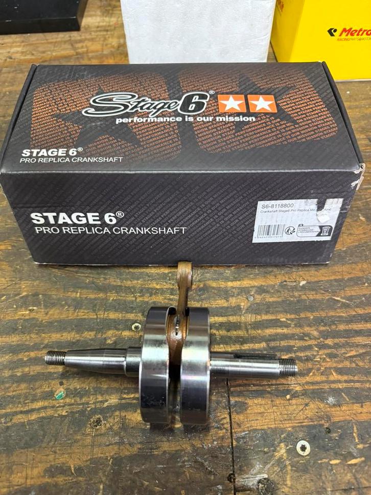 Am6 stage6 pro replica krukas aanbieding, Fietsen en Brommers, Brommeronderdelen | Algemeen, Nieuw, Blok, Ophalen of Verzenden