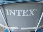 Intex Zwembad 3,7m + Zoutwatersysteem & Solarverwarming, Ophalen, 80 tot 120 cm, Rond, 300 cm of meer