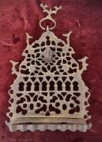 Judaica , chanuka kandelaar brons, Ophalen of Verzenden, Koper of Brons