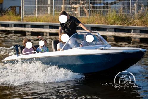 Boot met 50 pk 2 takt mercury inclusief trailer, Hobby en Vrije tijd, Overige Hobby en Vrije tijd, Zo goed als nieuw, Ophalen of Verzenden