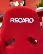 Recaro Pole Position stof velours kuipstoel schaalstoel rood, Ophalen of Verzenden