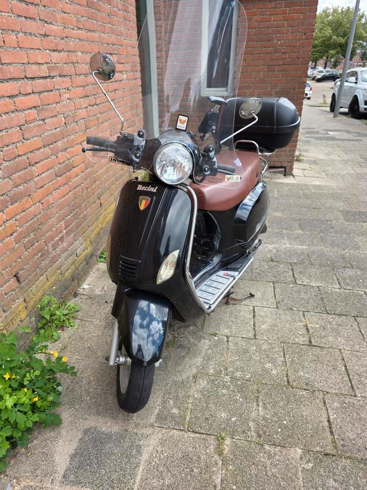 Snorscooter Berini AS-50, Fietsen en Brommers, Brommers | Overige merken, Gebruikt, Ophalen