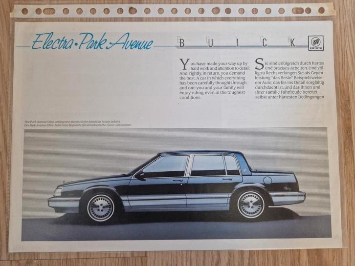 Folders Buick, Boeken, Auto's | Folders en Tijdschriften, Zo goed als nieuw, Overige merken, Ophalen of Verzenden