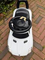 Witte Mercedes Loopauto gebruikt, Kinderen en Baby's, Speelgoed | Buiten | Voertuigen en Loopfietsen, Ophalen of Verzenden, Gebruikt