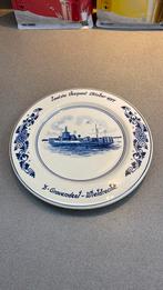 Wandbord herdenkingsbord Wieldrecht veerpont, Antiek en Kunst, Ophalen of Verzenden