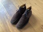 Bruin suède heren veterschoen maat 41,5, Bruin, Ophalen of Verzenden, Gedragen, Veterschoenen