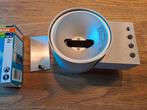 Vintage Delta Light Orbit  wandlamp aluminium zie foto's, Huis en Inrichting, Lampen | Spots, Ophalen of Verzenden, Zo goed als nieuw