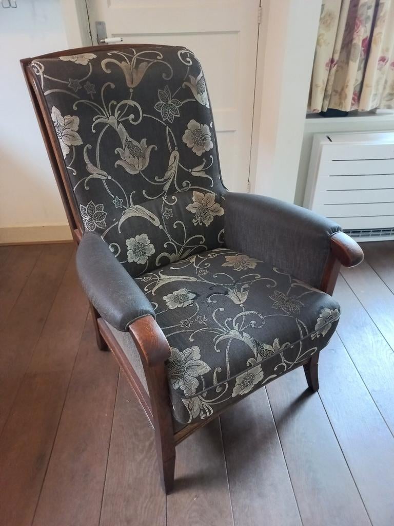 Comfortabele fauteuil, Huis en Inrichting, Fauteuils, Ophalen, Gebruikt, 75 tot 100 cm, 50 tot 75 cm