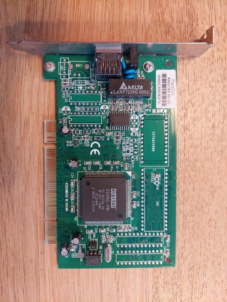 Farallon netwerk pci kaart, Computers en Software, Netwerkkaarten, Ophalen of Verzenden