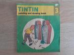 Kuifje  | Tintin - painting en drawing book, Eén stripboek, Ophalen of Verzenden, Gelezen, Hergé