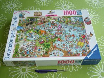 Holiday resort 3 - The Pool - cartoon puzzel Ravensburger beschikbaar voor biedingen