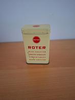 Blikje Roter maagtabletten, vintage, Ophalen of Verzenden, Gebruikt, Overige, Overige merken
