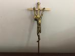 Kruis kruisbeeld Jezus koper, Antiek en Kunst, Ophalen of Verzenden