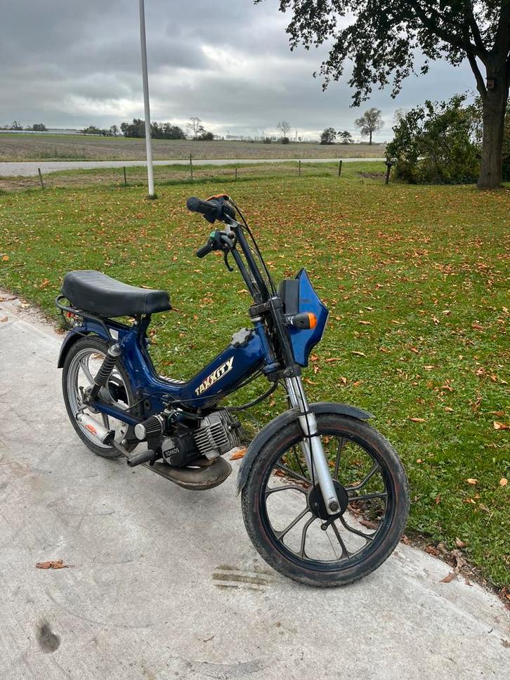 Tomos blauw kenteken, Fietsen en Brommers, Brommers | Tomos, Gebruikt, Standard, Ophalen