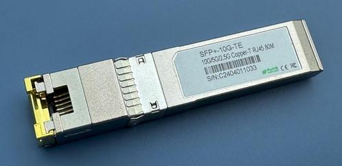 XiCom 10Gb RJ45 Copper SFP+ Transceiver Module 80M NIEUW, Computers en Software, Netwerkkaarten, Nieuw, Intern, Ophalen of Verzenden