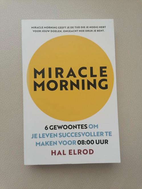 Hal Elrod - Miracle Morning, Boeken, Psychologie, Zo goed als nieuw, Ophalen of Verzenden