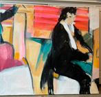 Groot schilderij 100x90cm, Ophalen